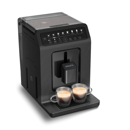 KRUPS Kaffeevollautomat One-Touch Cappuccino ECOdesign EA897B, schwarz
