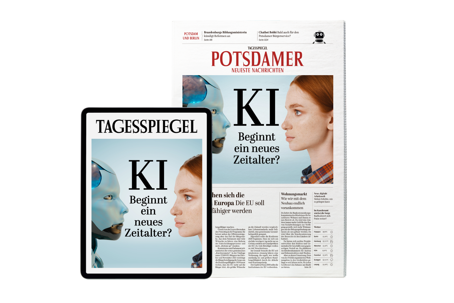 Die PNN als digitale Zeitung